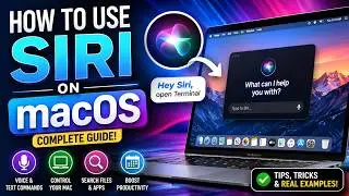 Mastering Siri on MacOS Setup Shortcuts and Smart Features | Geeksphere + IT Tech
