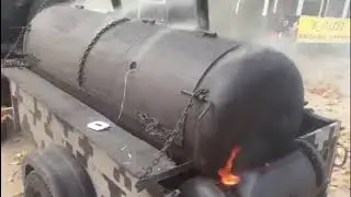 American BBQ (Барбекю-прицеп)