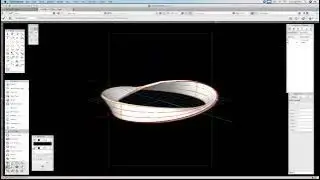 VECTORWORKS NURBS BAND WITH 360 DEGREE TWIST