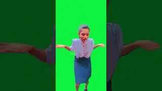 Lollipop Dancing viral Girl meme Green Screen