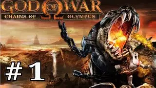 God of  War : Chains of Olympus. Parte 1 Só  Furada no Bucho.