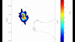 El Hierro earthquake density 2013-03-29