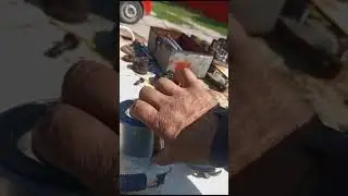 установка шкворня и втулки т40, нового образца на тракторе . заказы : +79900006752