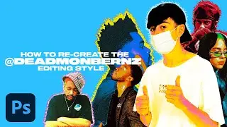 HOW TO RE-CREATE @DEADMONBERNZ EDITING STYLE! (Photoshop Tutorial) | Zane Burko