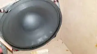 Teac Subwoofer Excursion Part 3