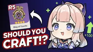 MAJOR BUFF for Kokomi !? | R5 Rings of Yaxche, Worth Crafting ?? - Genshin Impact