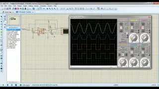 Proteus #1 - Zero Cross Detector using 4N25 Optocoupler.