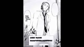 Sorry he escaped my basement🤡#moriougai#dazai#yosano#bsd#bungoustraydogs#anime #youtubeshorts#Amedit