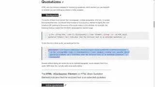 Learning HTML/CSS - Advanced text formatting