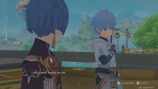 Genshin Impact Liyue Event Quest Congenial Gathering Waterborne Poetry: Part I