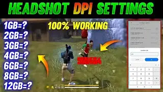Auto headshot DPI settings 🔥 | DPI setting free fire | Raistar DPI setting | free fire auto headshot