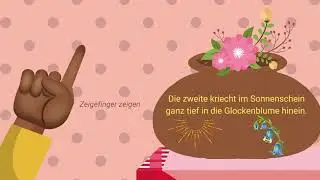 Fingerspiel: 5 Bienen
