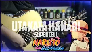 Naruto Shippuden ED #14 - UTAKATA HANABI | Fingerstyle Guitar Cover VeryNize