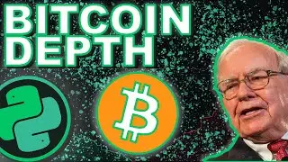 CREATING BITCOIN DEPTH GRAPH IN PYTHON. BINANCE ORDER BOOK IN PYTHON
