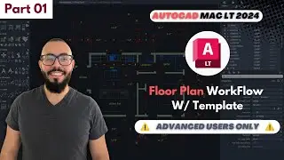 Creating A Clean Floor Plan Workflow  - Part 01 - Autocad Mac LT 2024