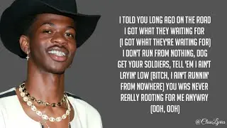 | Lil nas X, Jack Harlow - Indastry baby [Lyrics video]🎵🎵🎵