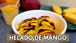 CÓMO PREPARAR Helado de Mango Artesanal 🍨| Recetas del Profe