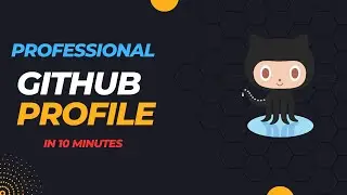 Professional GitHub profile انشاء في 10 دقائق 2023
