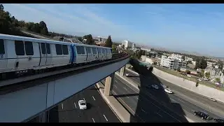 BART in Motion: A 4K High-Speed FPV Drone's Perspective