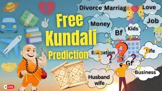 Live free astrology prediction Q&A | kundali reading | birth chart analysis 