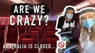 FLYING TO AUSTRALIA DURING THE PANDEMIC! When the borders are closed
