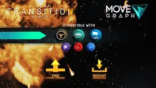 🔥 An Fire Explosion Stinger Transition for Twitch and YouTube 🔥