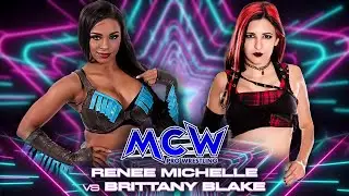 MCW WOMEN'S CHAMPIONSHIP -  Renee Michelle vs. Brittany Blake - Full Match