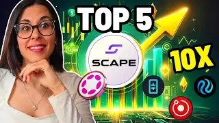 TOP 5 criptomonedas con potencial 10X | 5thScape análisis