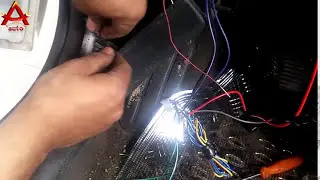 Montage d'un kit de fermeture centralisée Peugeot Partner  MFK طريقة اخرى لتركيب