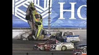 Average nascar truck series wreck in 2024
