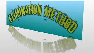 what is Elimination method in maths class 10 ? Definition and Steps of Elimination Method II