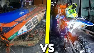 BRATOV PRLJAV MOTOR VS MOJ ČIST MOTOR!