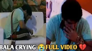 Bala crying 😭alone | Bigg Boss | #balajimurugadoss #bb #tamil #sad #love