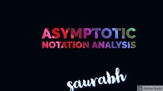 🔴Asymptotic Notations | Big O | Big Omega | Theta Notations | Most Imp Topic Of Algorithm | ds