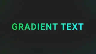 CSS Gradient Text Effect