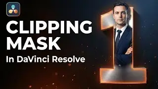 How to Create Clipping Mask in DaVinci Resolve