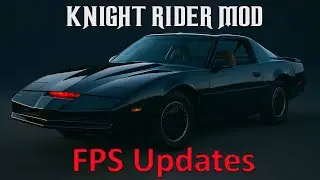 Knight Rider Mod  - FPS Display Mark 2 + Performance Update