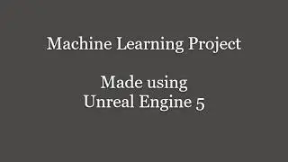 NN Car Learning to Drive Unreal Engine 5 (WIP)