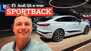 Audi Q6 Sportback e-tron na vlastní oči aneb ladné tuny