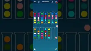 BALL SORT PUZZLE LEVEL 350
