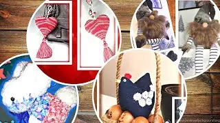 DIY crafts. Decorative toys for the home. Поделки своими руками. Декоративные игрушки для дома.