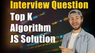 Top k most frequent algorithm | JavaScript solution