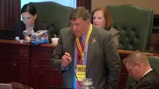 Rep. Severin Welcomes Ewing Grade School Warriors 8th Grade Class to State Capitol