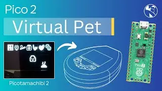 Make a Pico 2 powered Virtual Pet - Picotamachibi 2