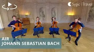 360° Classical Music Concert - Air by Johann Sebastian Bach - Solitutticelli Cello Ensemble