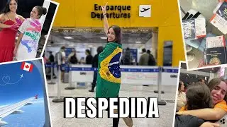 Diário de Intercâmbio #3 - DESPEDIDA, AEROPORTO E CHEGADA NO CANADÁ