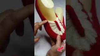 आसान तरीके से बनाये जूती #knittingtutor #knittingpatterns #socksknitting