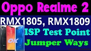 Oppo Realme 2 ISP Pinout Jumper Ways Format Frp Unlock by GSM Free Equipment