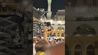 Kiswah Changing preparation.