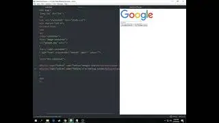 Designing Google Home Page using HTML and CSS